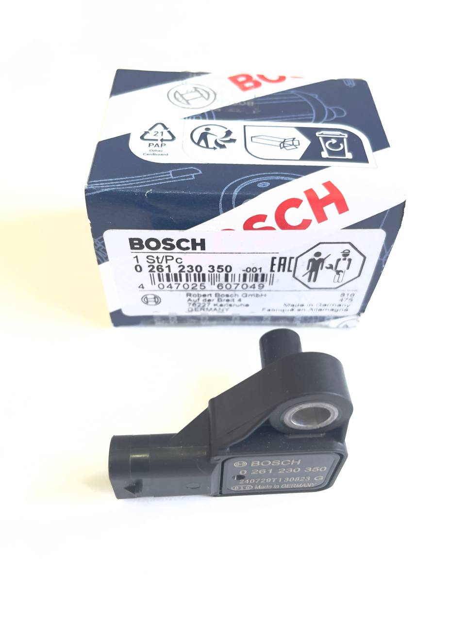 Датчик давления турбины 0261230350 Bosch — изображение 2