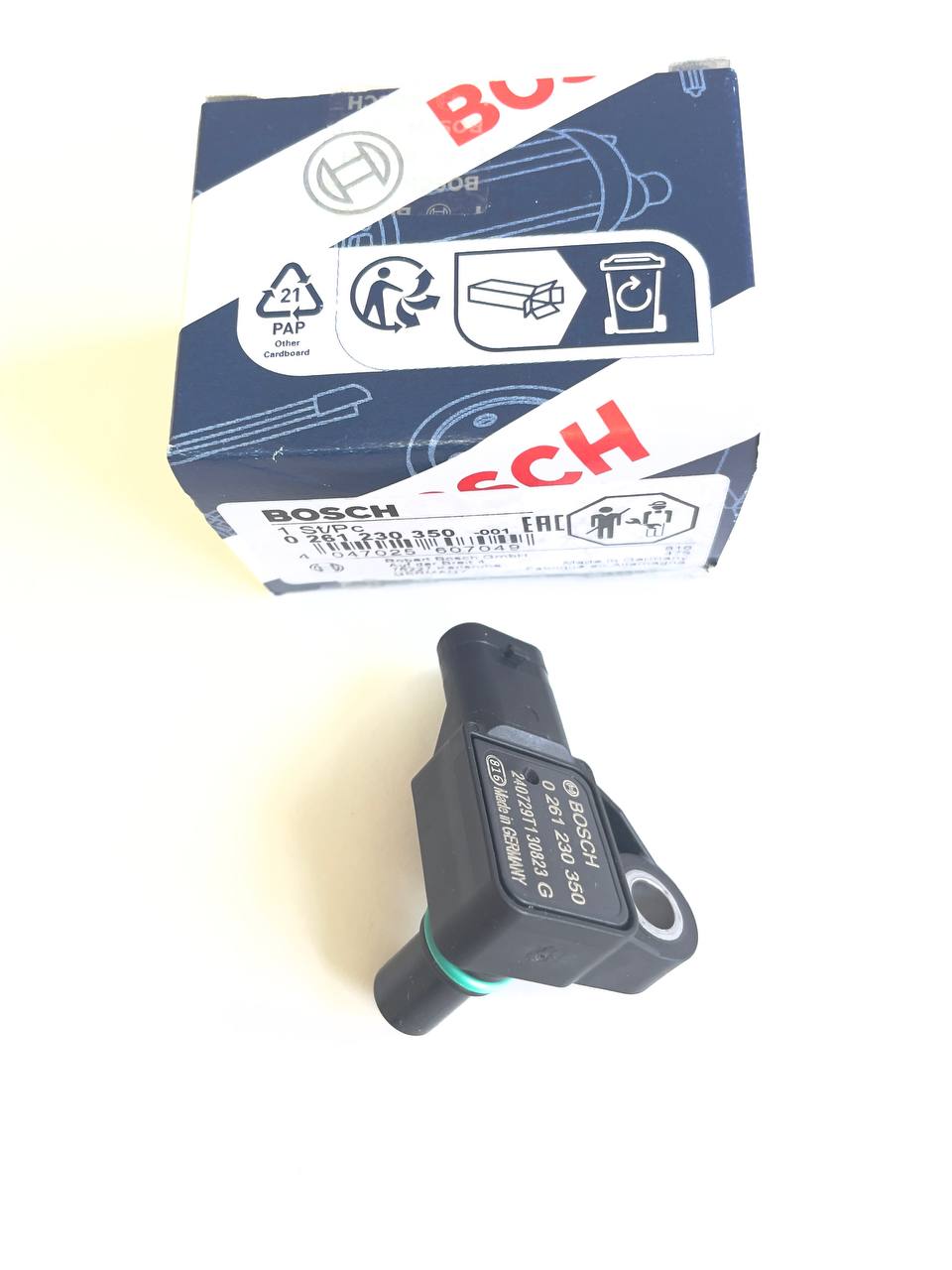 Датчик давления турбины 0261230350 Bosch — изображение 3