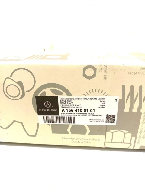 Карданный вал mercedes W166 A1664100101