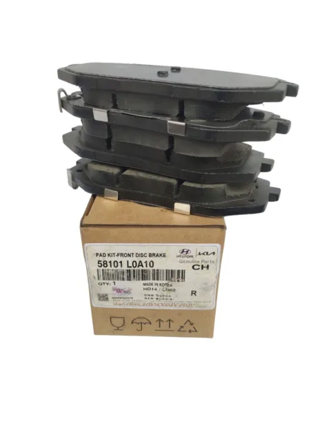 Колодки тормозные передние Hyundai Kia 58101L0A10