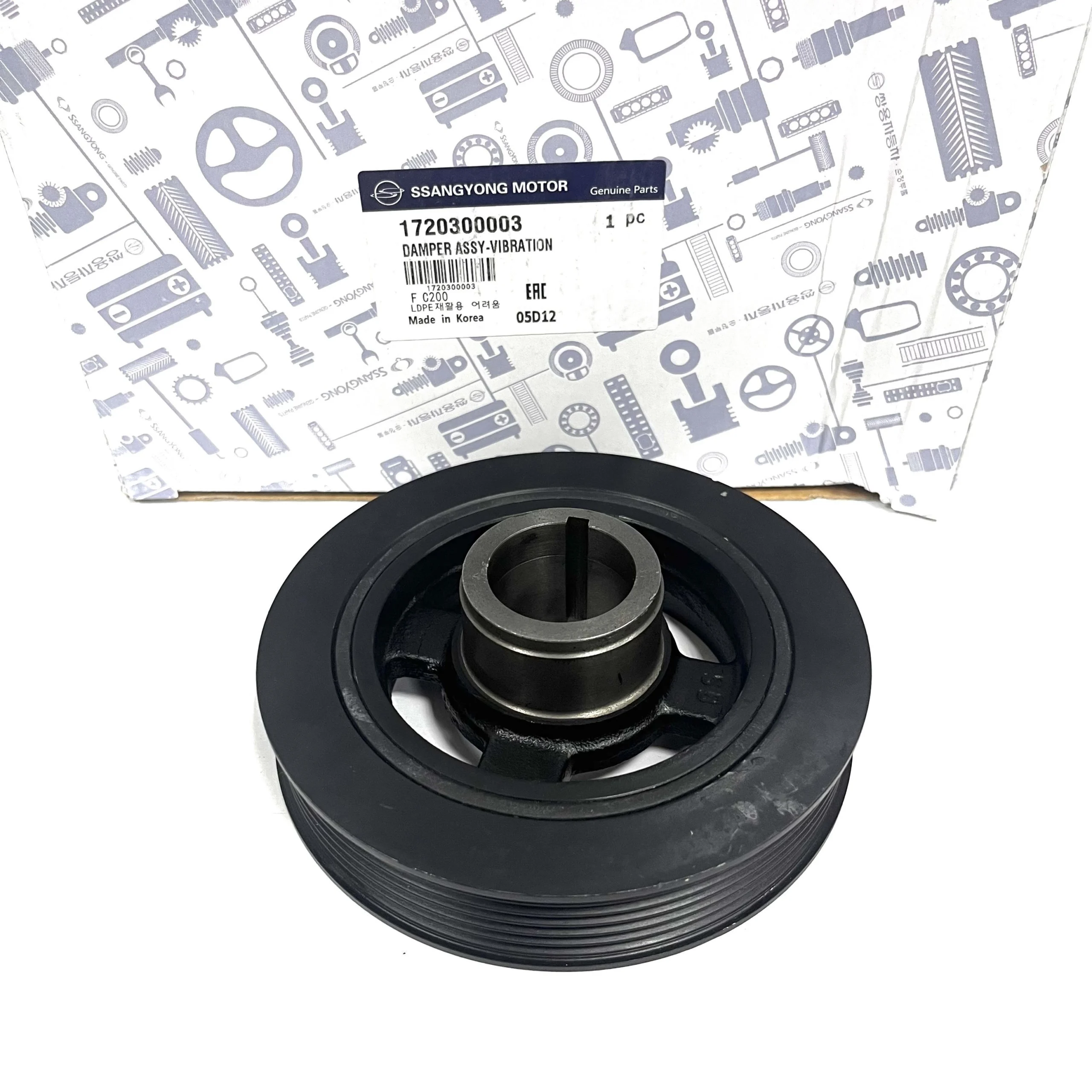 Шкив коленвала ssangyong 1720300003