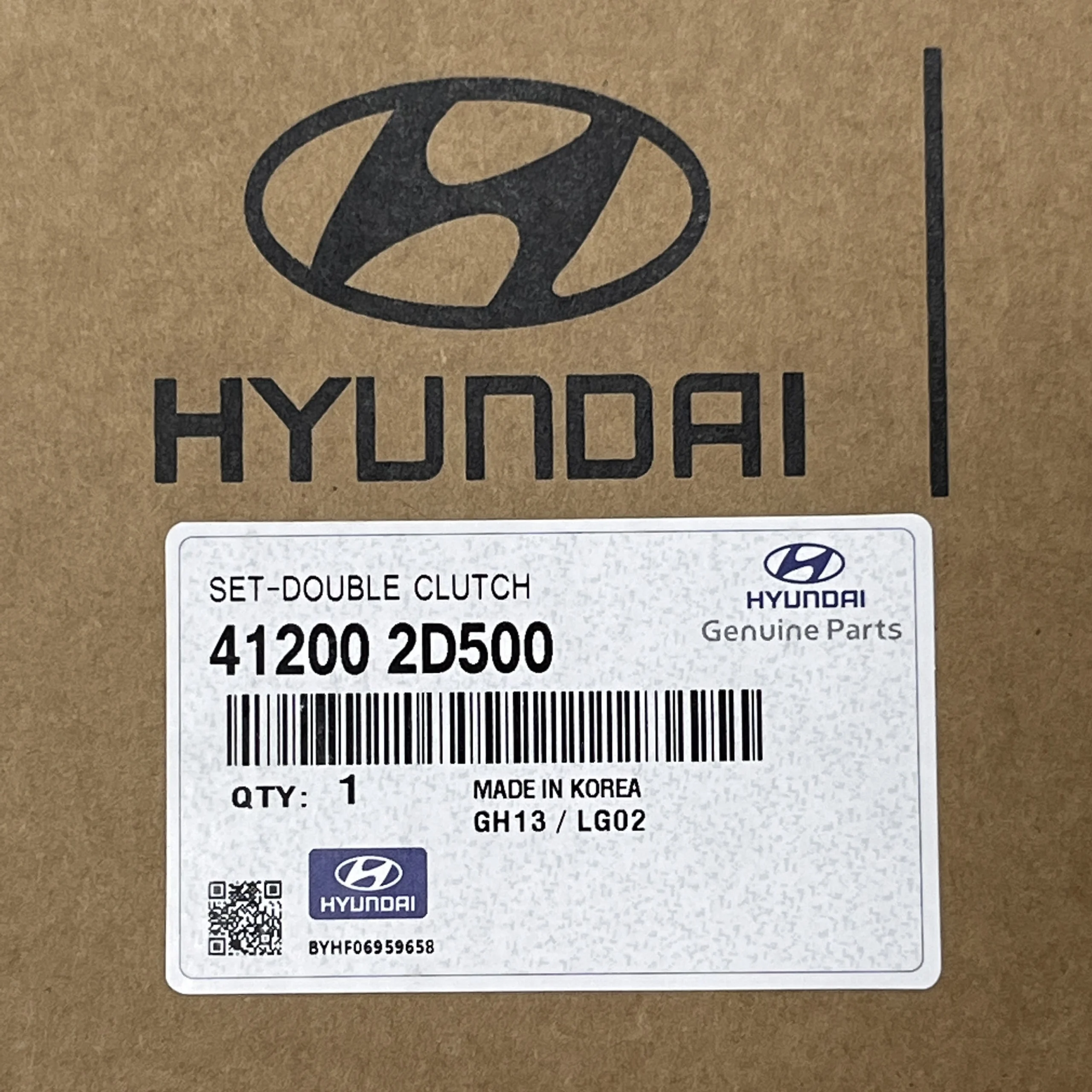 Сцепление KIA hyundsi DCT7 робот 412002d500 — изображение 6