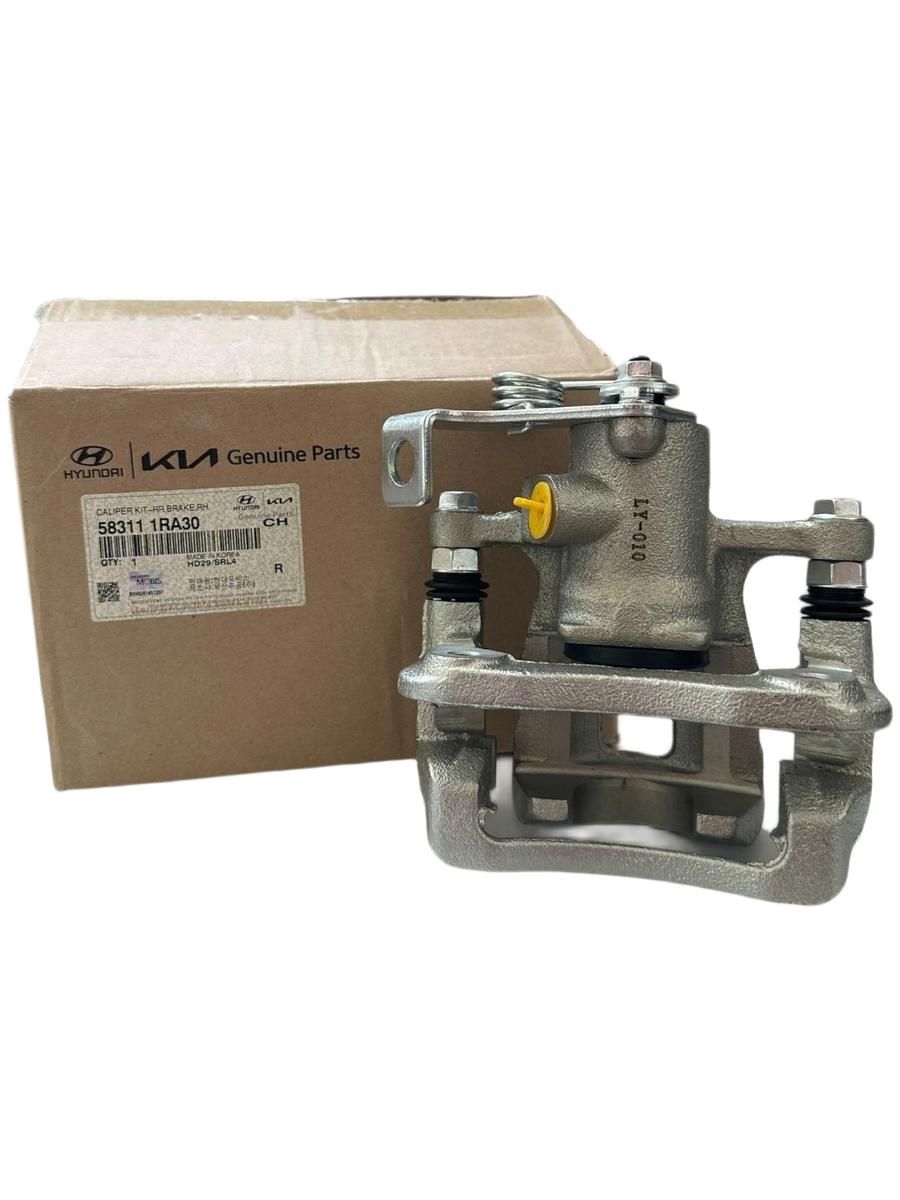 Суппорт задний правый (без колодок) HYUNDAI Solaris (2011.1 - 2016) / Хендай Солярис / 583111RA30 — изображение 6