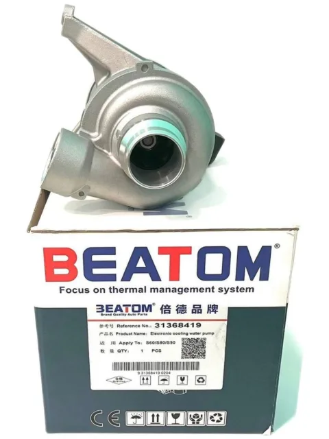 Водяной насос (помпа) Volvo S60/S80/XC60 31368419