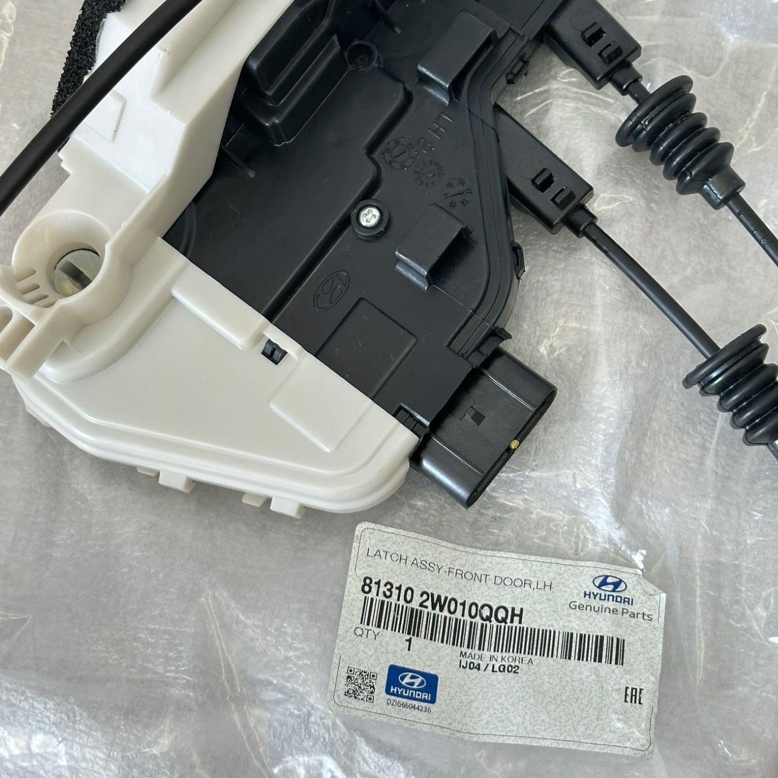 Замок передней левой двери для Хендай Санта Фе 2,0 л 2,4 л 3,3 л 2013-2018 813102W010 — изображение 5
